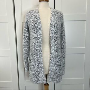 Grace &‎ Lace Black White Popcorn Cardigan Medium